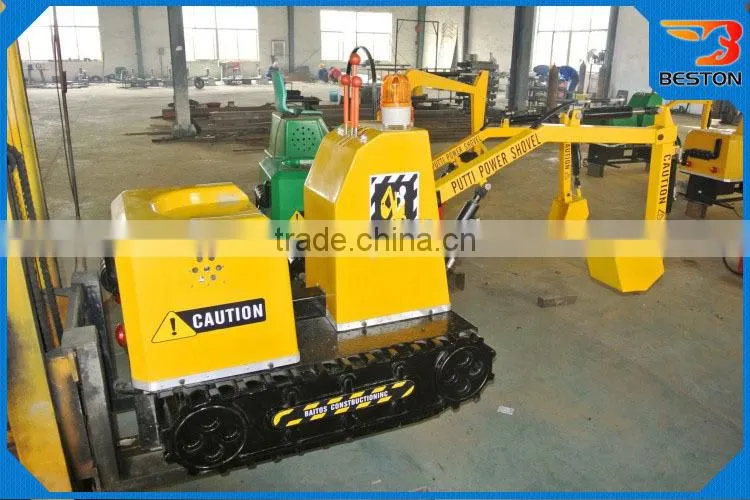 children electric amusement park excavator toys educational fancy toys for sale