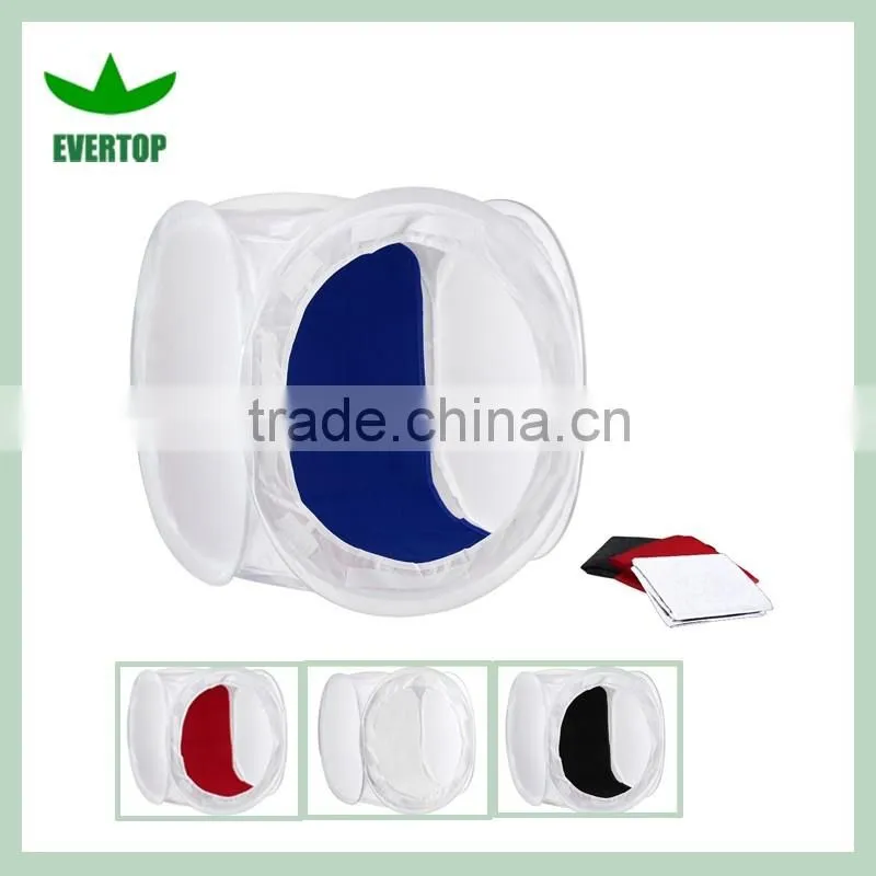 TS-LSC01 New Photo Studio Tent Softbox Light Shooting Cube Kit +4 Backdrop