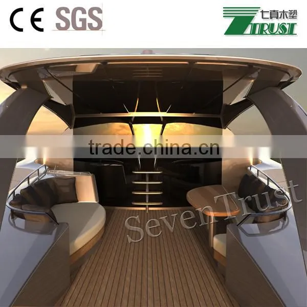 PVC yacht decking options