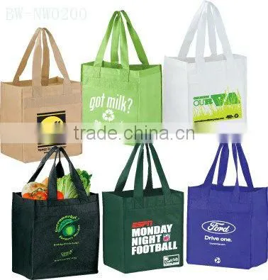 Good quality recycle promotion eco bag for shopping and supermarket