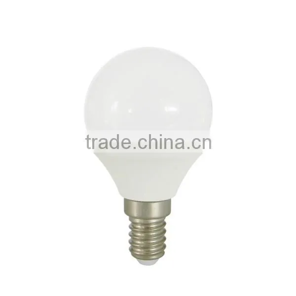 led bulb lamp CE-approved P45 E14 4W ceramic bongs Plastic Housing Globe LED Light Bulb led light bulb speaker
