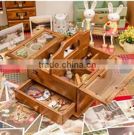 Boshang Home Wooden Jewelry Storage Box