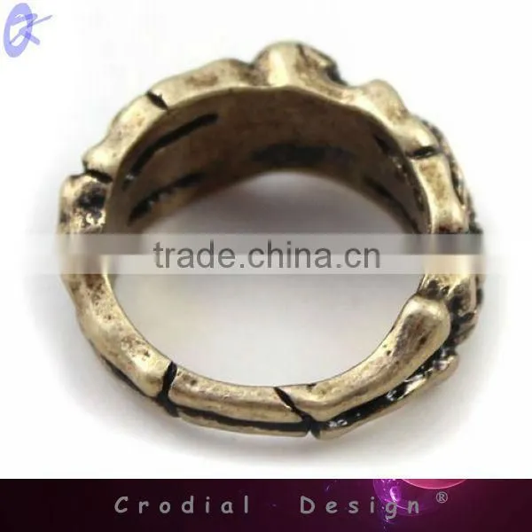 2013 New Products Cheap Skull Design Gold Skull Rings For Boy Fashion Jewelry Gift