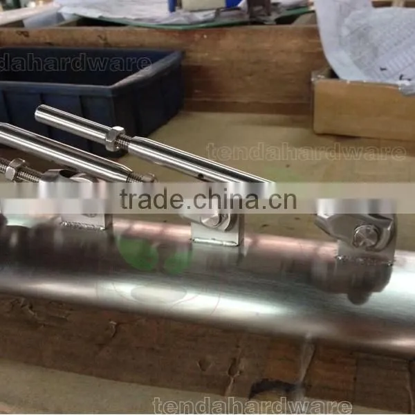 stainless steel wire raiing cable balustrade tension wire rails