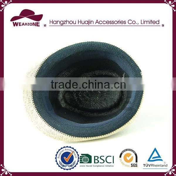 China Manufacturer Short Brim Fedora Hat, Custom Fedora Hat