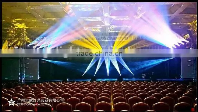with 8, 16, 24 prism in 1 sharpy beam 7r moving motorized pan tilt head
