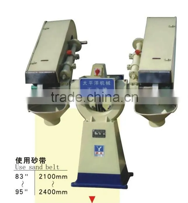 Automatic polishing machine for stainless steel door hinge machine