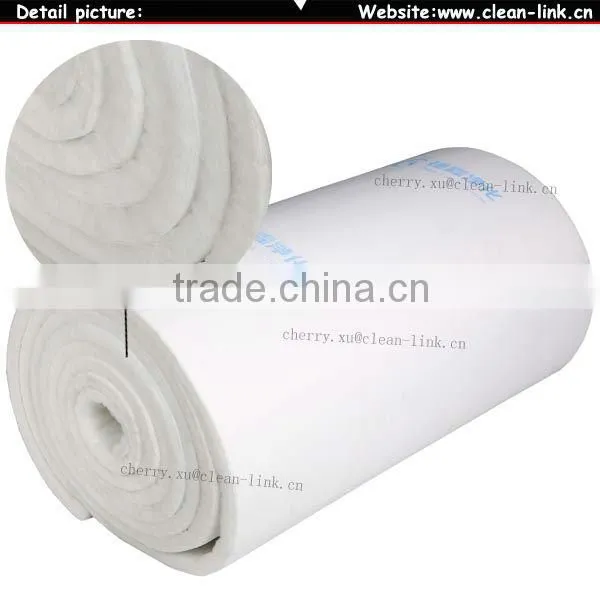 spray booth ceiling filter and air filter media and synthetic filter media