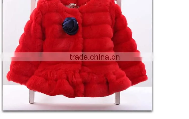 children purple color parka fur jacket
