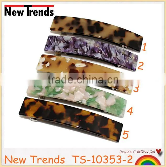 Latest design fancy hair barrettes for thick hair