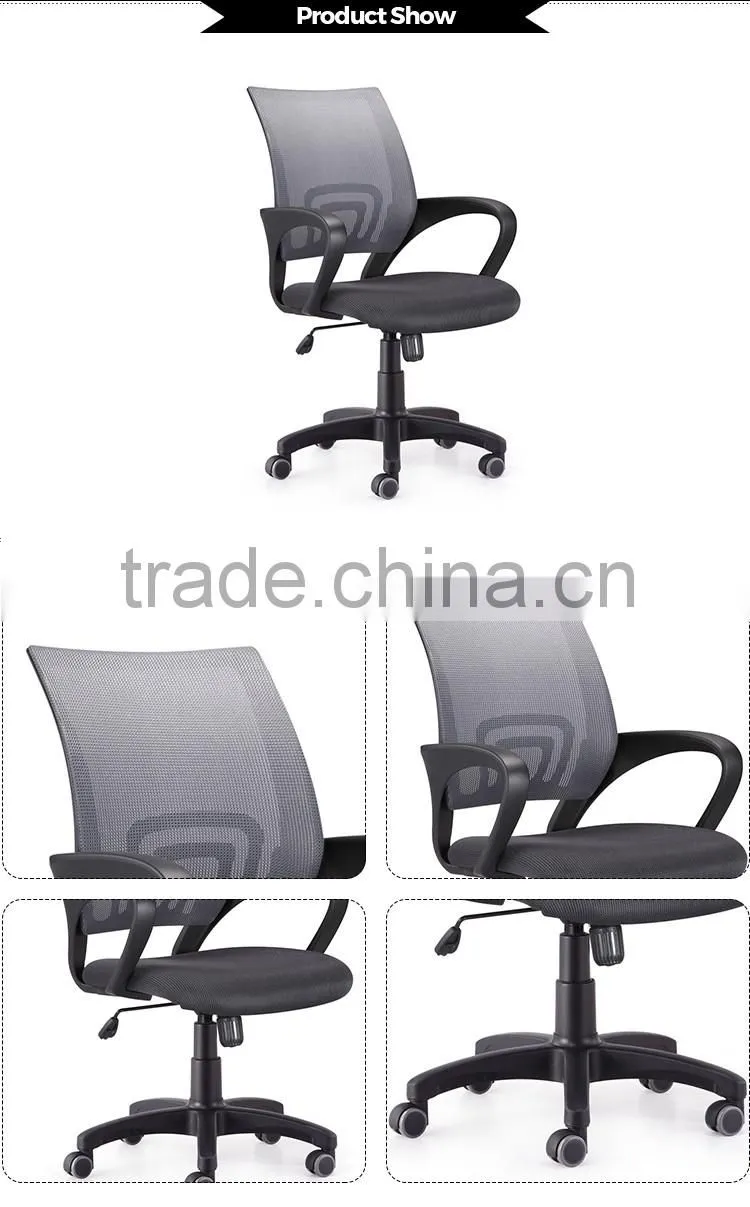 B79 fashionable office chair mesh Office Chair plastic armrest chair