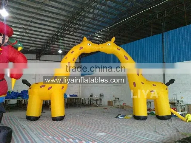 2015 cheap advertising inflatable arch gate / inflatable display arch for sale