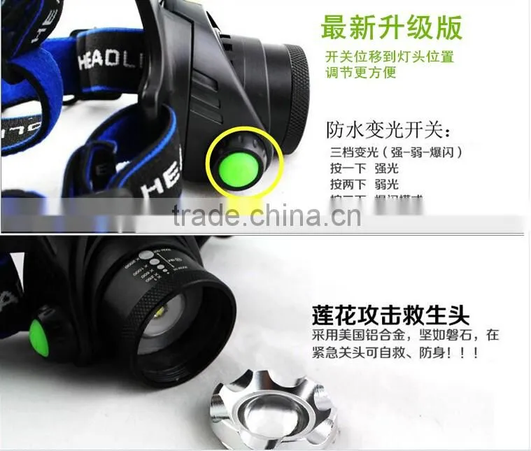 A-OK Adjustable Outdoor Camping Popular LED Head Lamp
