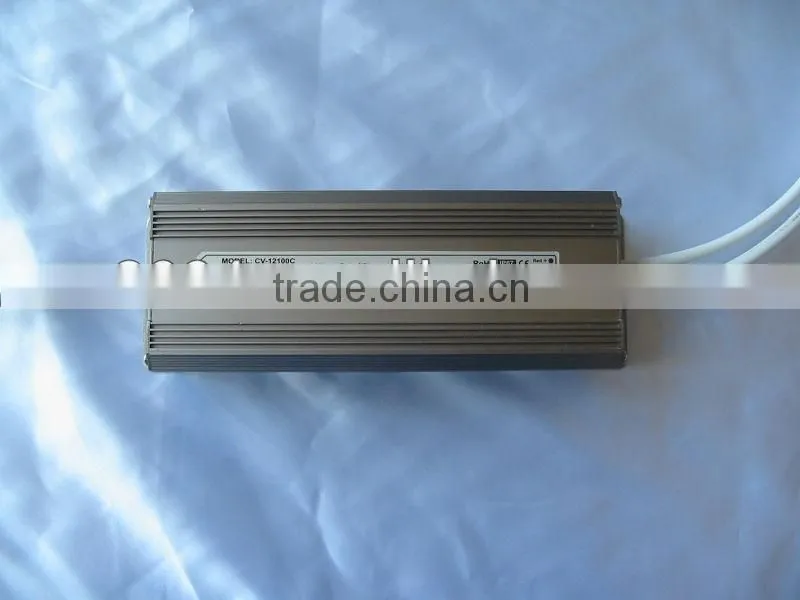 IP67 led driver 100W 12V 24V SAA certificate