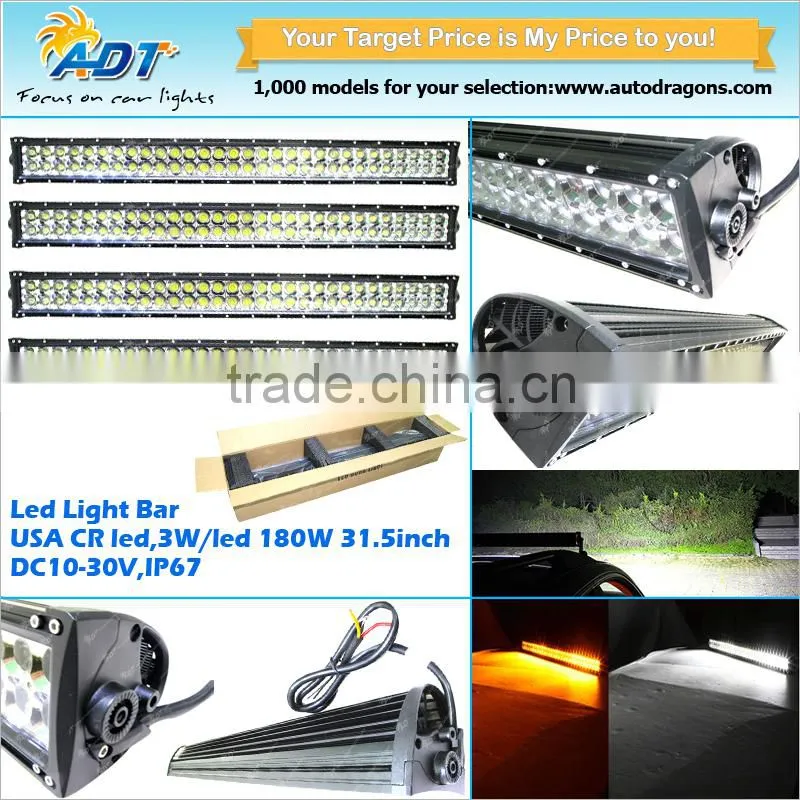 42INCH 240W LED WORK LIGHT BAR SPOT FLOOD COMBO 4WD DRIVING OFFROAD SUV TRACTOR