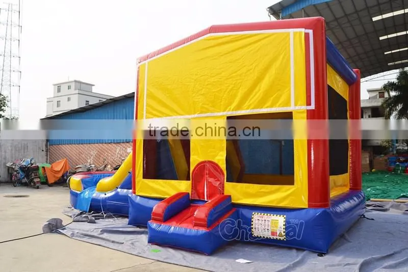 cheap inflatable themed bouncer wet/dry combo for kids