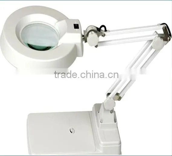 High quality wholesale reading lighting 5x magnifier lamp