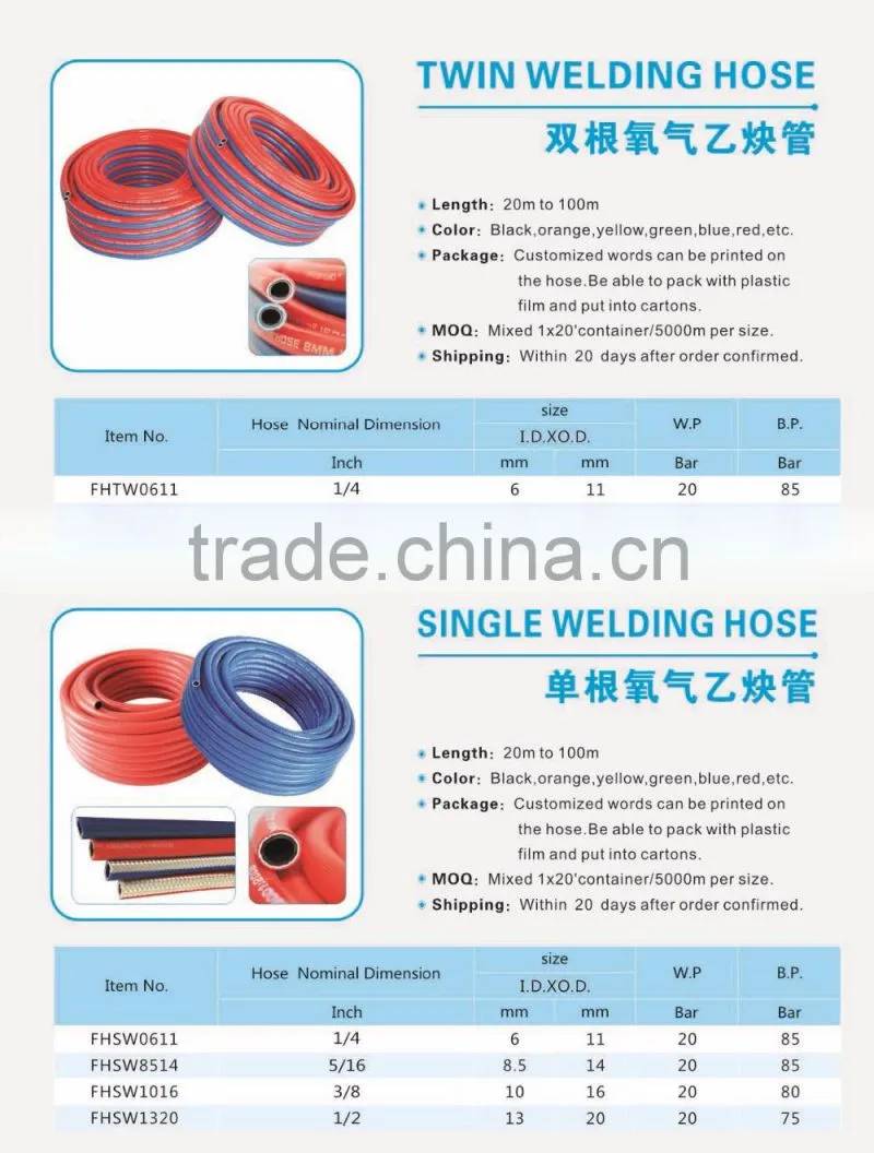2016 Canton fair Flexible transparent gas pipe hose, LPG hose , pvc hoses