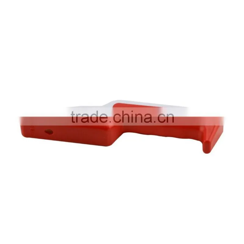 White And Red Color PS Material Kitchen&Outdoor Knife Sharpener For Knives in All Sizes