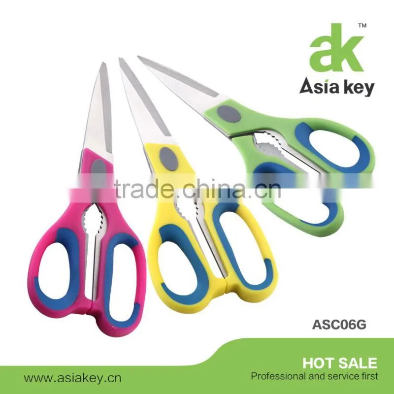 Manufacturer pizza scissor kitchen scissor soft handle