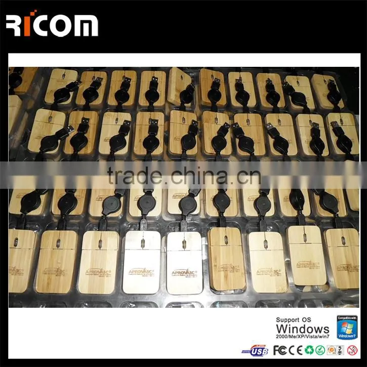 high quality computer wood mouse--MS7045--Shenzhen Ricom