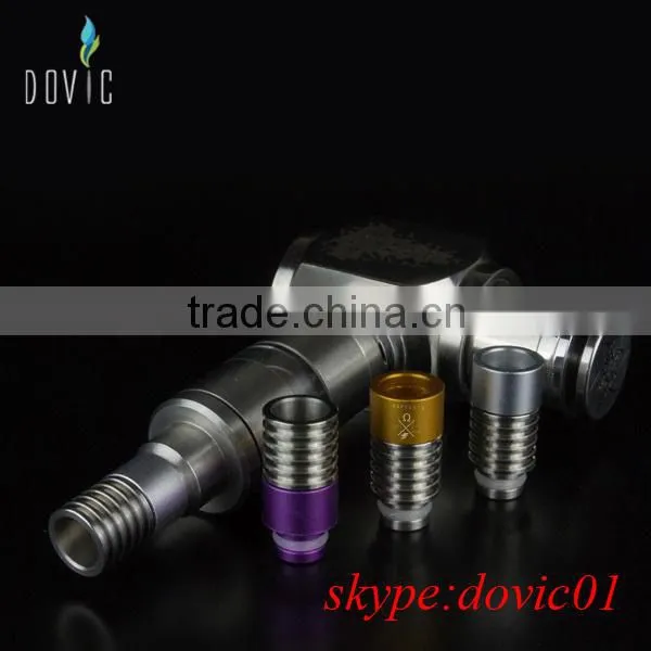 Beautiful logo on ss drip tips