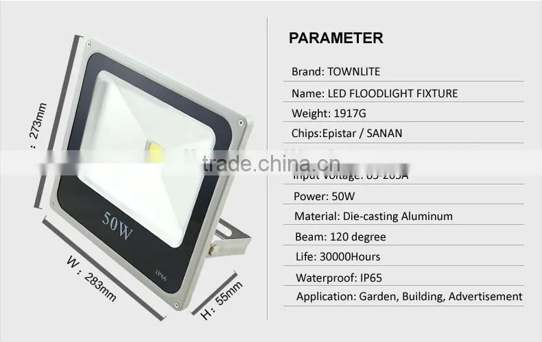 50w Slim led flood light,power ip65 waterproof outdoor 50w led flood light,flood light led