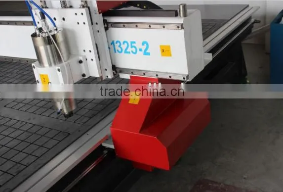 ZK-1325-2 Spindle Heads CNC Wood Engraver Machine With Vacuum Bed