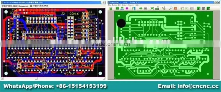 Hobby Printed Circuit Board CNC Router 4040 For PCB Drilling And Milling ZK-4040 400*400MM