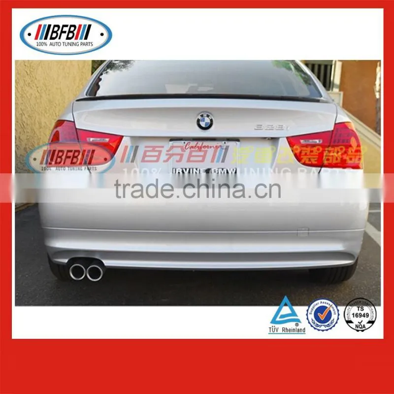carbon fiber rear lip spoiler trunk wing For Bmw E90 M3 body kit 2005-2011