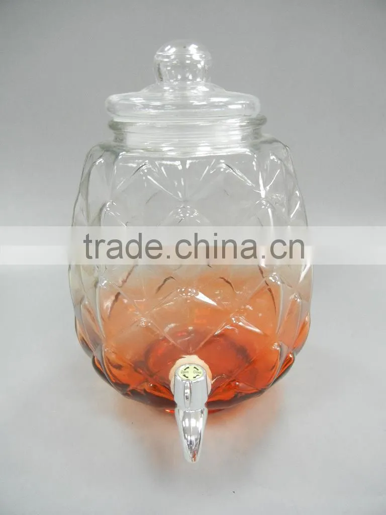 glass water dispenser with tap