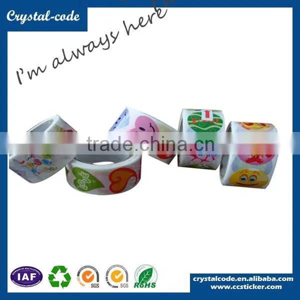 High quality custom peel off stickers,high gloss sticker