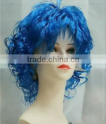 red short bob wigs carnival party wigs cheap fan wigs