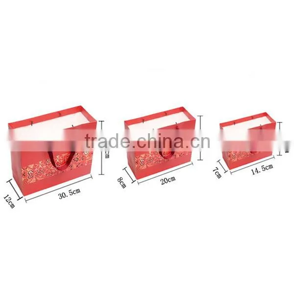 China Ethnic Red Paper Gift Bag