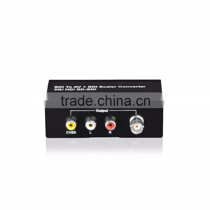 New premium sdi to AV converter with scaler 3G/HD/SD-SDI for home theater sound system