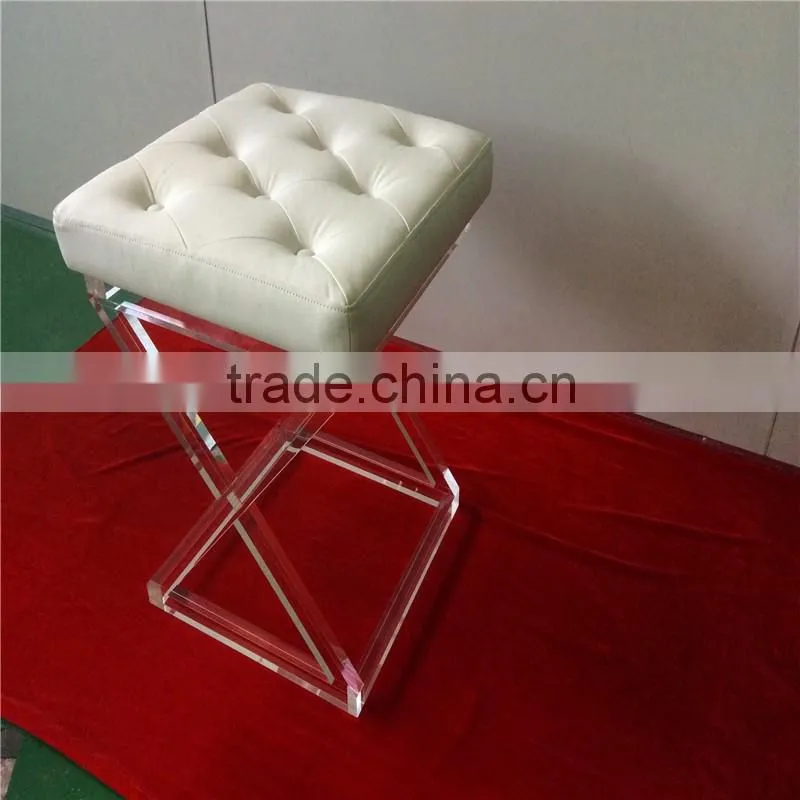 Acrylic bar counter cheap clear stools