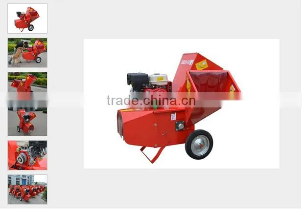2015 hot sale electric Chinese engine wood chipping machine,CE approved