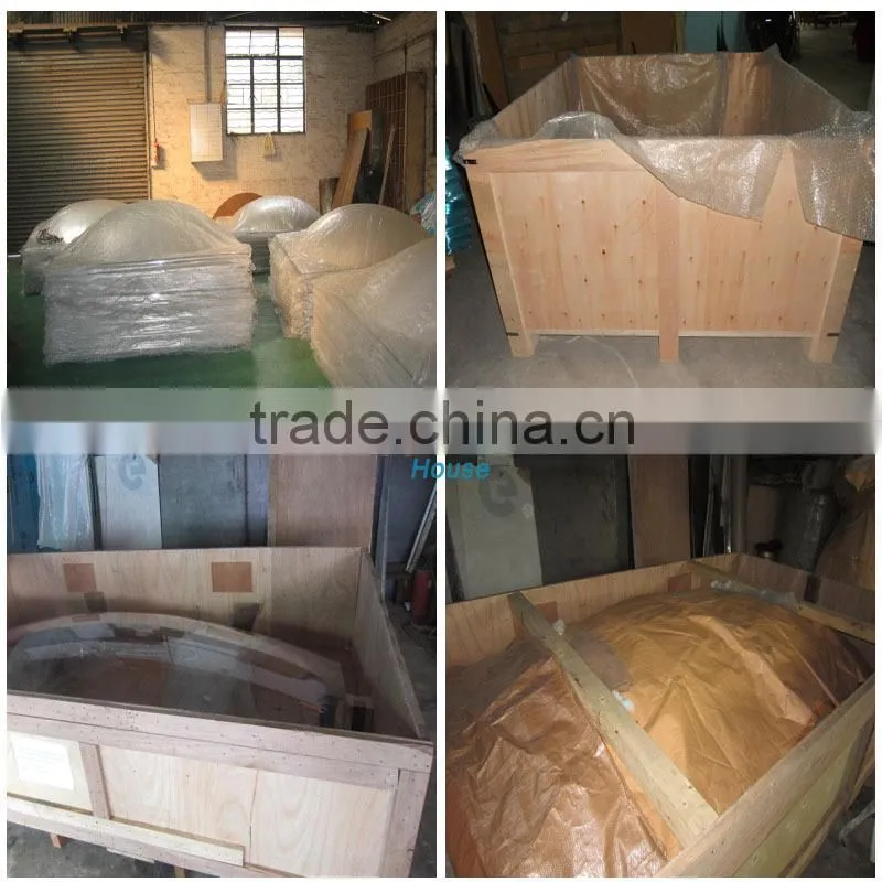 transparent polycarbonate covering