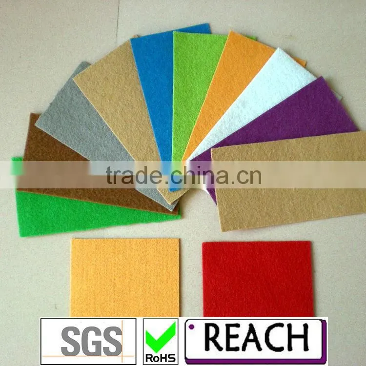 Thick Colored Wool Felt Fabric