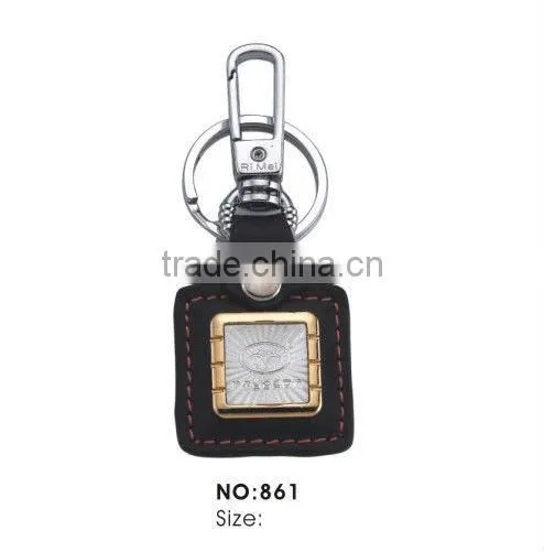 PU Leather Keychain for Promotional Gift