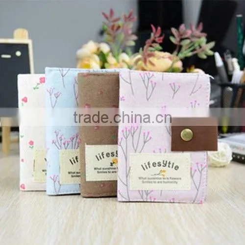 Floral Credit ID Card Wallet Purse Holder Pouch Coin Bag
