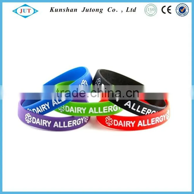Hot sell silicone bracelets promotion gifts silicone wristbands