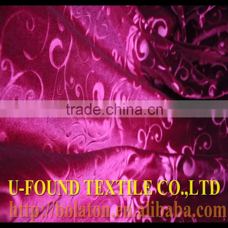 HIGH QUALITY EXPORT 100%POLYESTER WARP KNITTING JACQUARD SHINNY WARP KOREA VELVET,WARP KNITTED PLAIN DYED EMBOSSED VELVET FABRIC