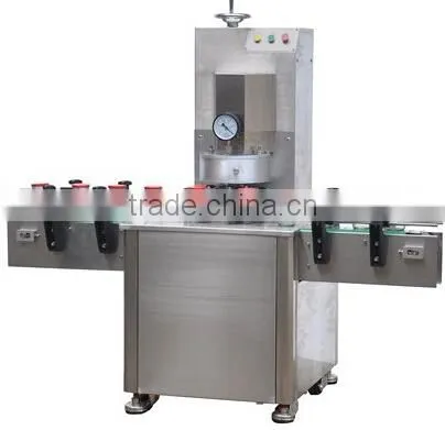 Automatic vacuum capping machine for iron cap