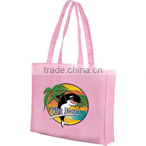 Promotional high quality grocery pp/no non-woven bag