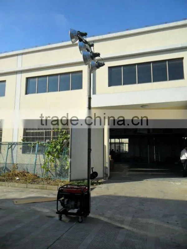 Manual Mobile Light Tower(lighting tower generator)