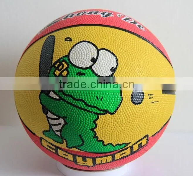 NIVE factory hot sell size 7 rubber basketball with competitive price from China