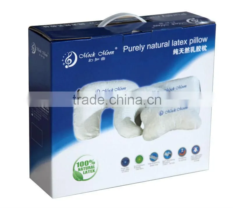 Safety Latex Foam flat baby head pillow