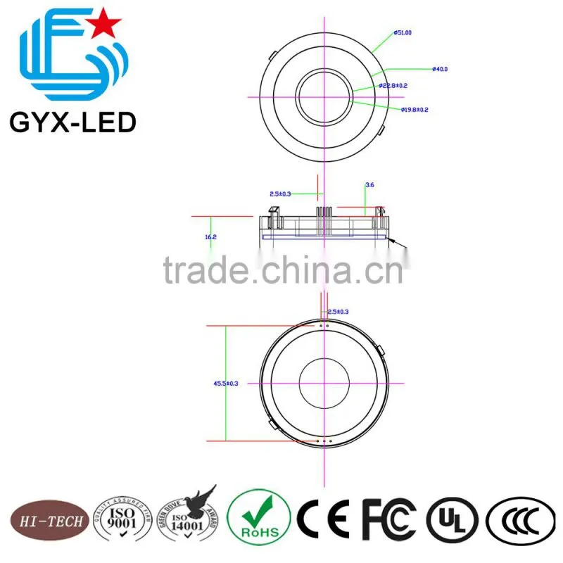 high brightness ring form White color Custom Air conditioner display module