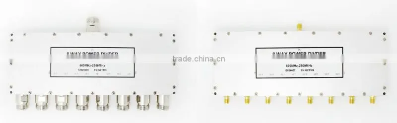 Broadband micro-strip 8 way power Divider Splitter